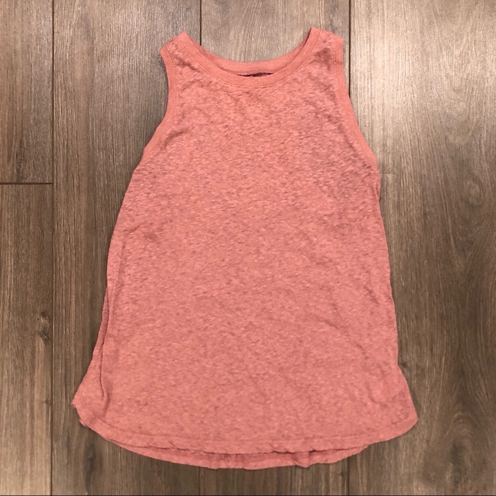 Target Salmon Flowy Tank Top